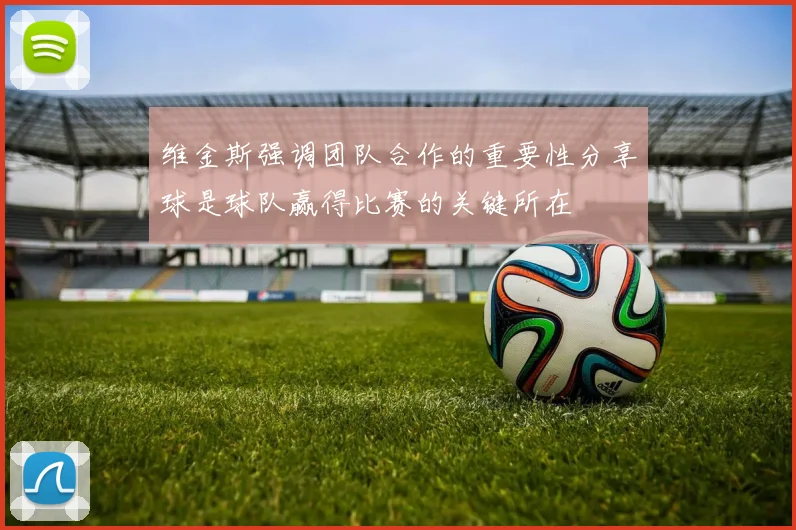 维金斯强调团队合作的重要性分享球是球队赢得比赛的关键所在