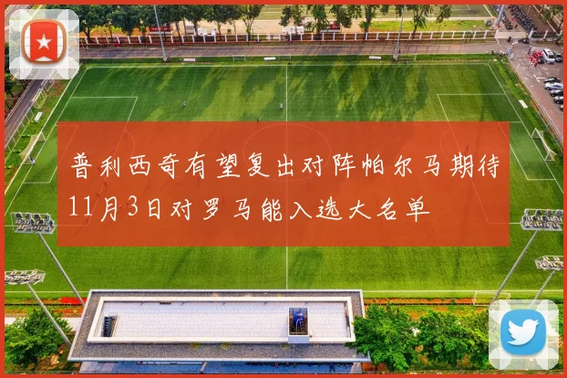普利西奇有望复出对阵帕尔马期待11月3日对罗马能入选大名单