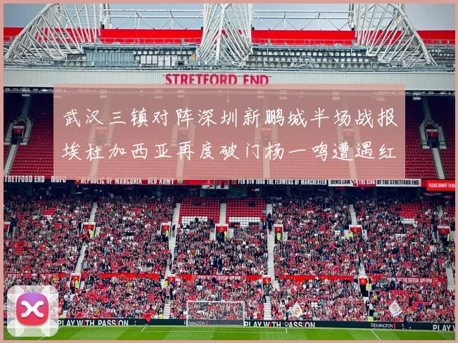 武汉三镇对阵深圳新鹏城半场战报埃杜加西亚再度破门杨一鸣遭遇红牌处罚